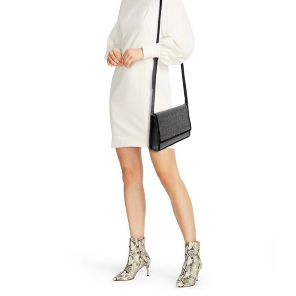 BADGLEY MISCHKA Tiny Silver Stud Embellished Micr… - image 4